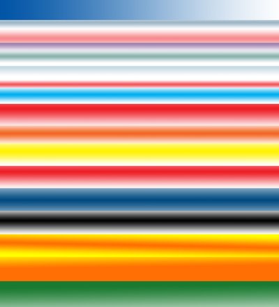 annan tonhöjd och färg, 2017, (gradient) av Alex Caminker