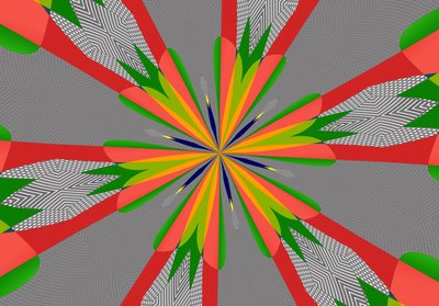 blommor #103,2019,(bland media) av Alex Caminker