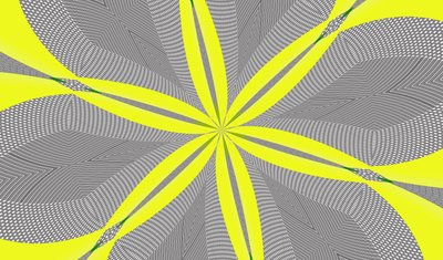 blommor #110,2019,(blandade media) av Alex Caminker