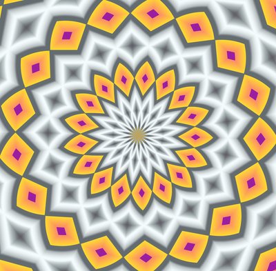 blommor #11,2019,(gradient) av Alex Caminker