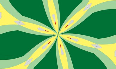 blommor #30,2019,(bland media) av Alex Caminker