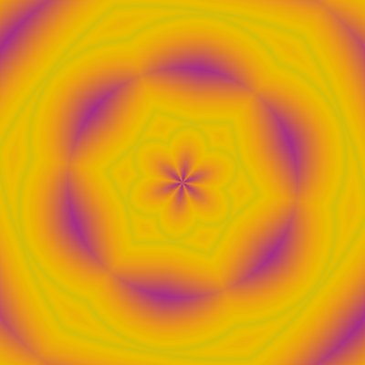 blommor #6,2019,(gradient) av Alex Caminker