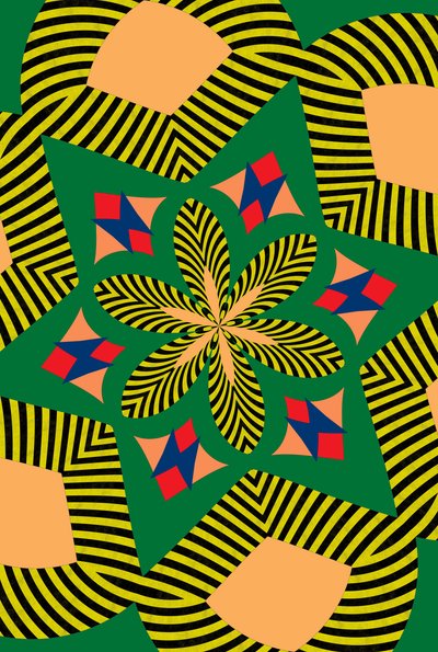 blommor #7,2019,(blandade media) av Alex Caminker