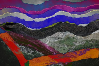 implicit, 2019, (collage) av Alex Caminker