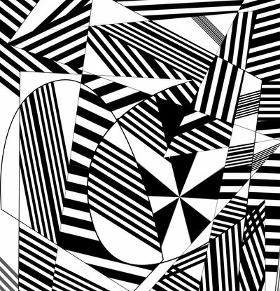 partitur, 2019, (gradient) av Alex Caminker