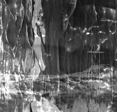 natt, 2019, (blandade media) av Alex Caminker