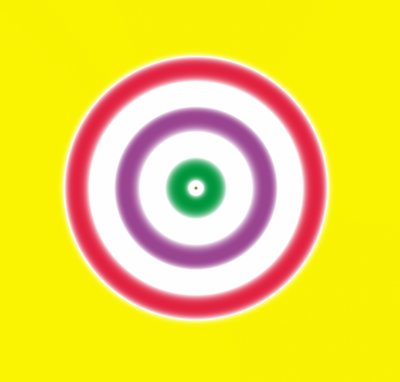 notera som mål,2019,(gradient) av Alex Caminker