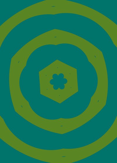 prydnad #13,2019,(tryck) av Alex Caminker