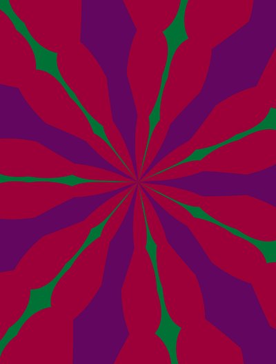 prydnad #16,2019,(tryck) av Alex Caminker