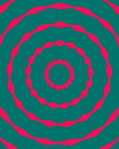 prydnad #5,2019,(tryck) av Alex Caminker