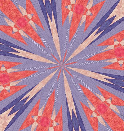 prydnad #61,2019,(blandade media) av Alex Caminker