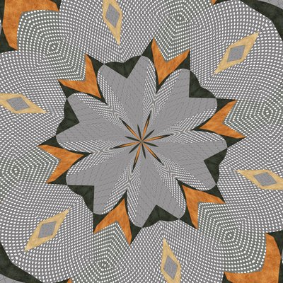 prydnad #70,2019,(blandade media) av Alex Caminker