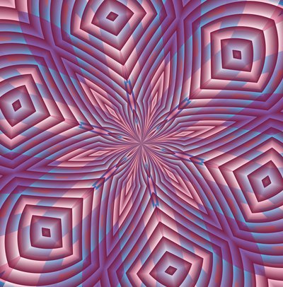 ornament #103,(blandade media) av Alex Caminker