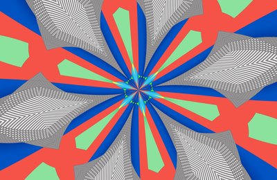 ornament #108,(blandade media) av Alex Caminker