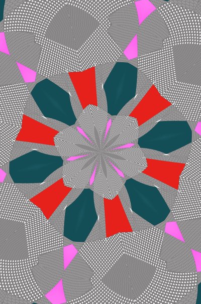 ornament #113,(blandade media) av Alex Caminker