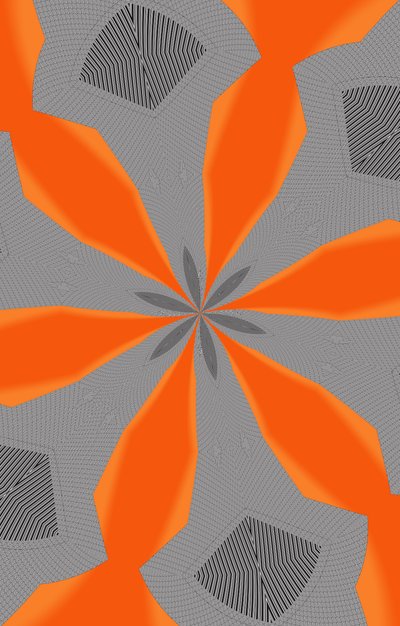 ornament #114,(blandade media) av Alex Caminker