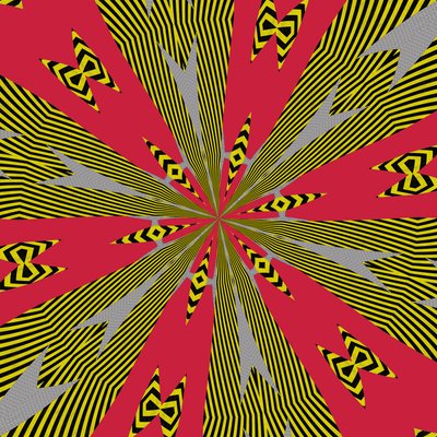 symmetri #19,2019,(blandade media) av Alex Caminker