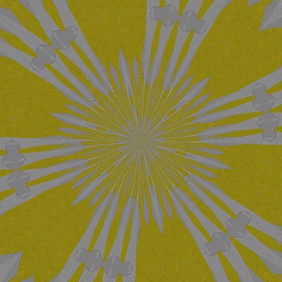 symmetri #20,2019,(blandade media) av Alex Caminker