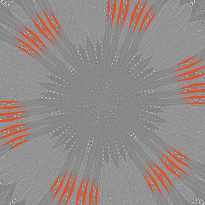 symmetri #21,2019,(blandade media) av Alex Caminker