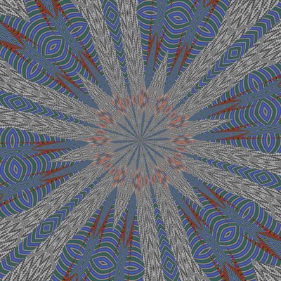 symmetri #25,2019,(blandade media) av Alex Caminker