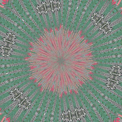 symmetri #31,2019,(blandade media) av Alex Caminker