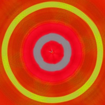 symmetri #3,2019,(blandade media) av Alex Caminker