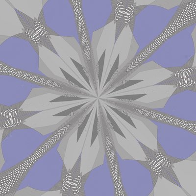 symmetri #35,2019,(blandade media) av Alex Caminker