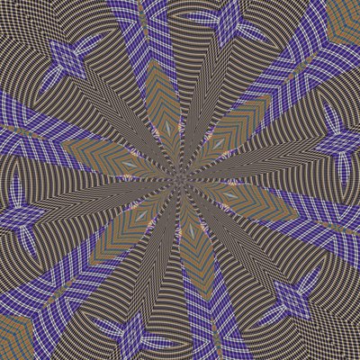 symmetri #38,2019,(blandade media) av Alex Caminker