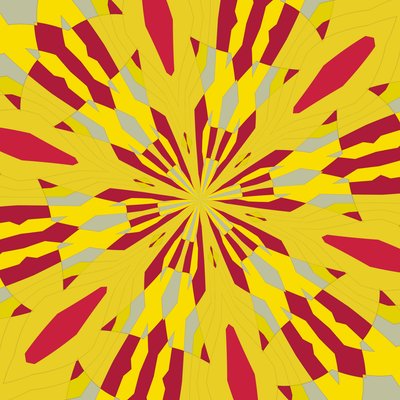 symmetri #47,2019,(blandade media) av Alex Caminker
