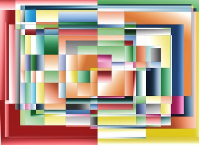 ovanligt väder, 2019, (gradient) av Alex Caminker