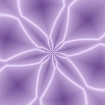 vattenreflektion I, 2019, (gradient) av Alex Caminker