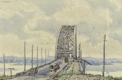 Nijmegenbron, Holland av Alex Colville