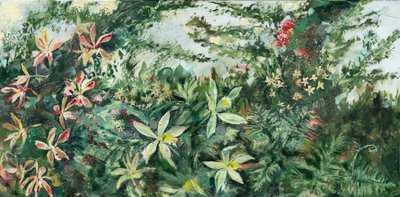 Frodiga tropiska blommor av Alex Cornell