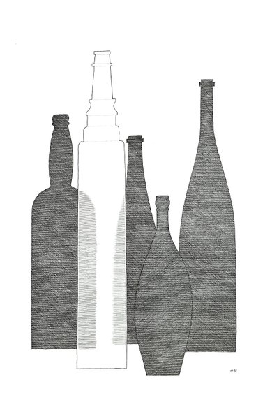 Flaskor (Essolube) av Alex Dunn