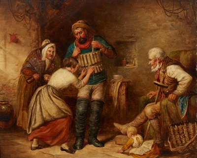 Off to the Rescue - 1876 (olja ombord) av Alex Leggatt