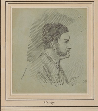 Självporträtt av Alexander Orlowski