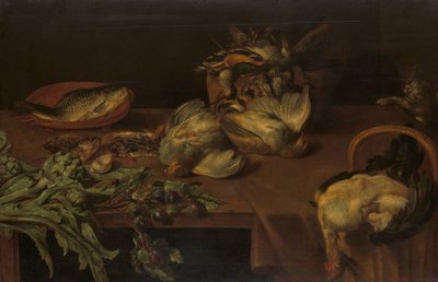 Stilleben med vilda fåglar av Alexander Adriaenssen
