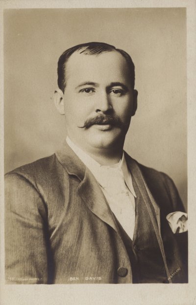 Ben Davies, walesisk tenor (1858-1943) av Alexander Bassano