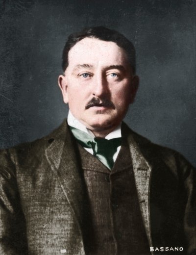 Cecil Rhodes, 1853-1902, engelskfödd sydafrikansk entreprenör och statsman, 1894-1907 av Alexander Bassano