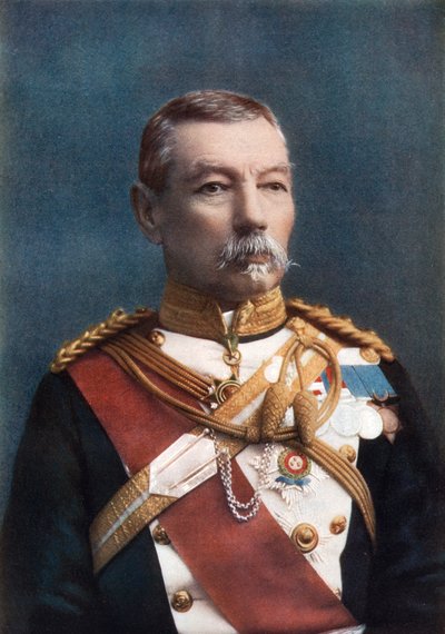 Generallöjtnant Sir Drury Drury-Lowe, överste för 17th Lancers, 1902. av Alexander Bassano