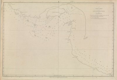 Planer över hamnar, Dalrymple, Alexander publicerad 1791. En plankarta över Persiska viken, av löjtnant John Cant 1773 av Alexander Dalrymple