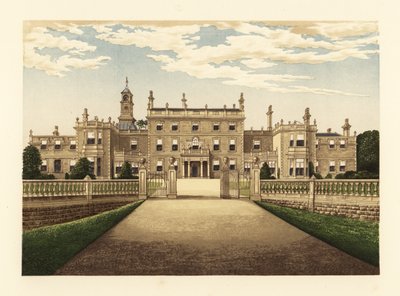 Bulwell Hall, Nottinghamshire, England. av Alexander Francis (after) Lydon