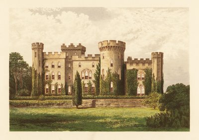 Cholmondeley Castle, Cheshire, England. av Alexander Francis (after) Lydon