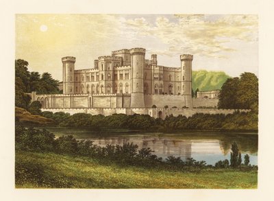 Eastnor Castle, Herefordshire, England. av Alexander Francis (after) Lydon