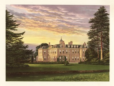 Hanbury Hall, Worcestershire, England. av Alexander Francis (after) Lydon