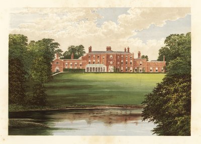 Lawton Hall., Cheshire, England. av Alexander Francis (after) Lydon