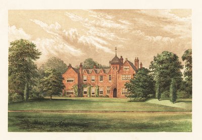 Lea Manor, Lincolnshire, England. av Alexander Francis (after) Lydon
