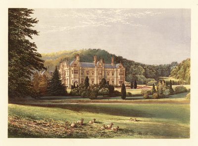 Mamhead, Devon, England. ,1880 (gravyr) av Alexander Francis (after) Lydon