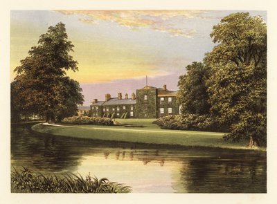 Netherhall, Cumberland, England. ,1880 (gravyr) av Alexander Francis (after) Lydon