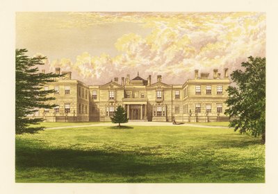 Swithland Hall, Leicestershire, England. av Alexander Francis (after) Lydon
